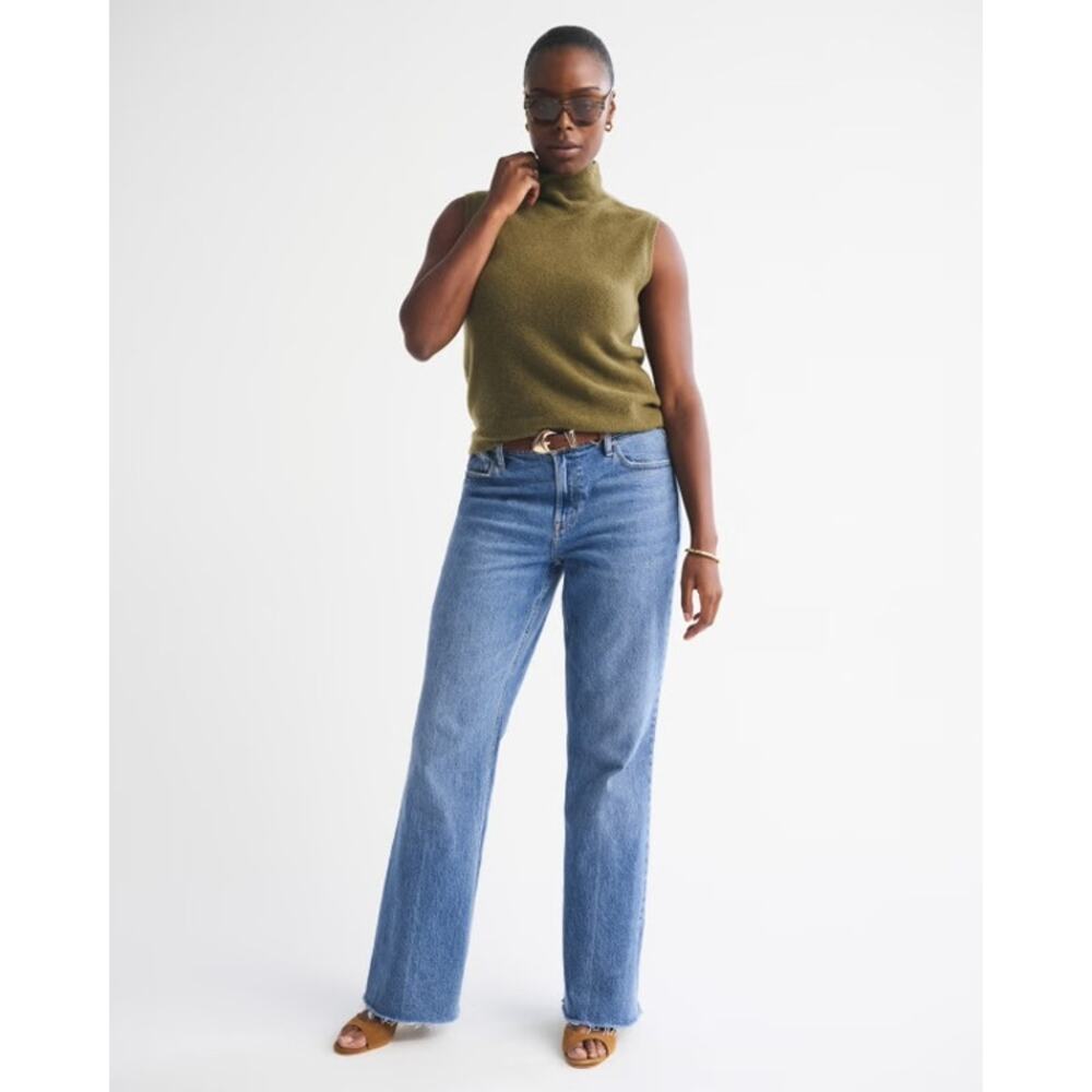 Abercrombie & Fitch High Rise Flare Jeans 31 Long